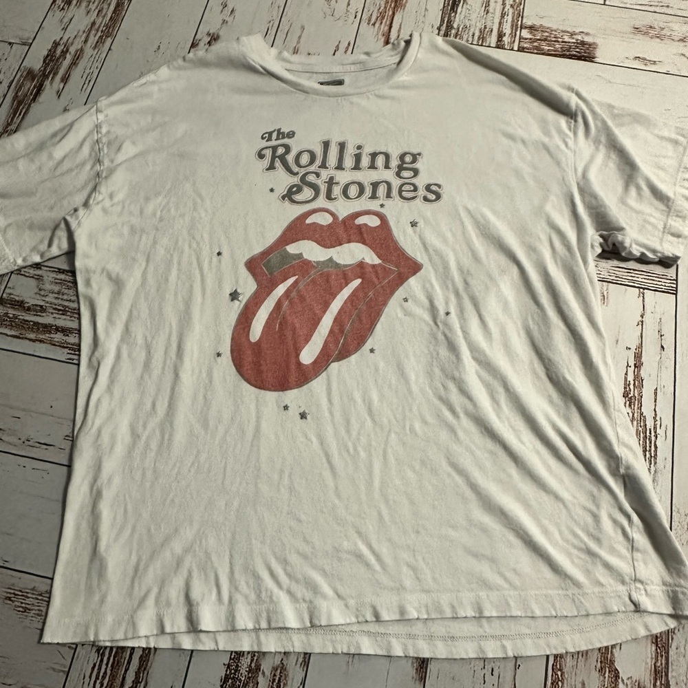AE Tailgate Oversized Rolling Stones T-Shirt Medium